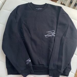 Set active soortbody crewneck in color onyx